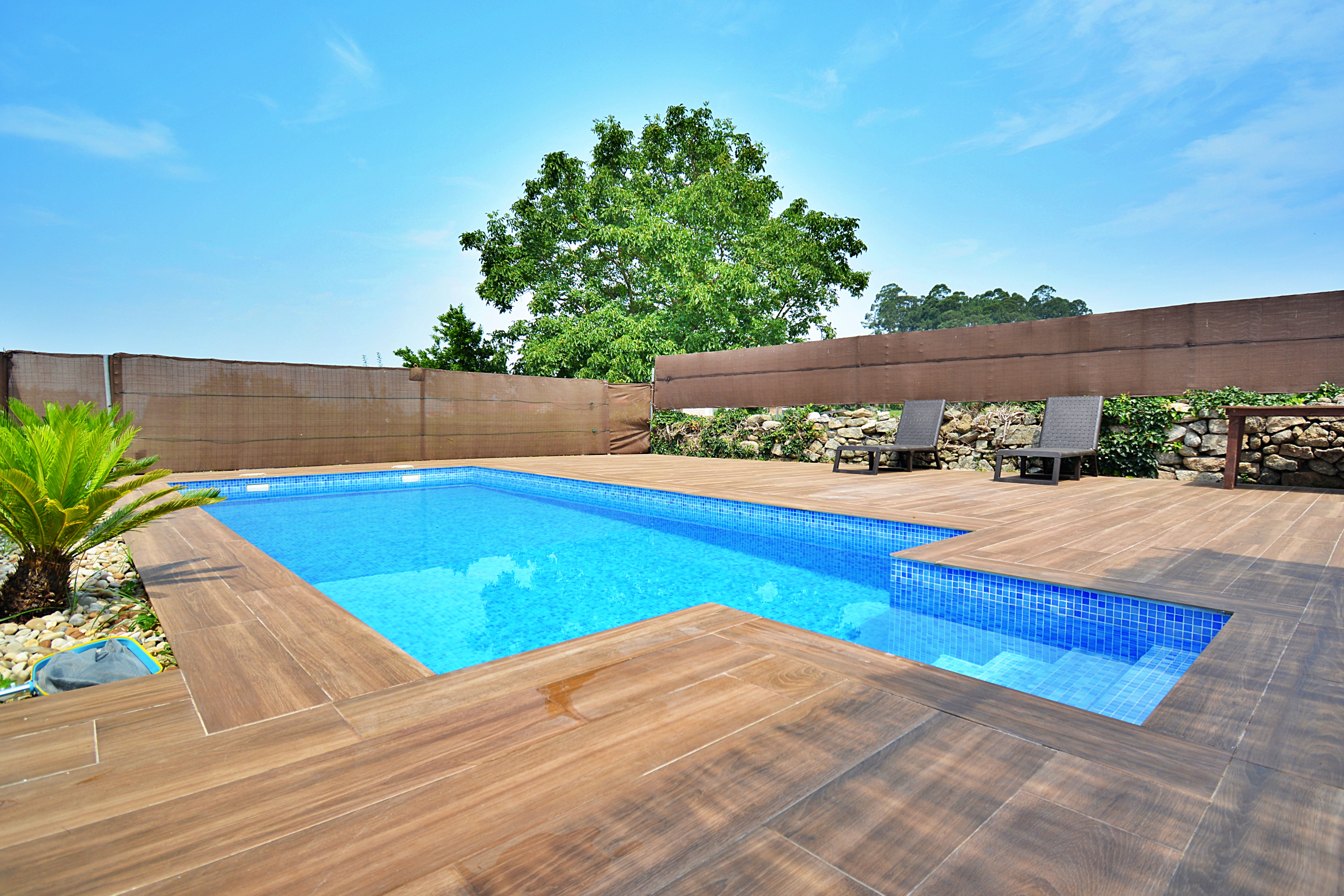 Casa con piscina en Vilanova de Arousa