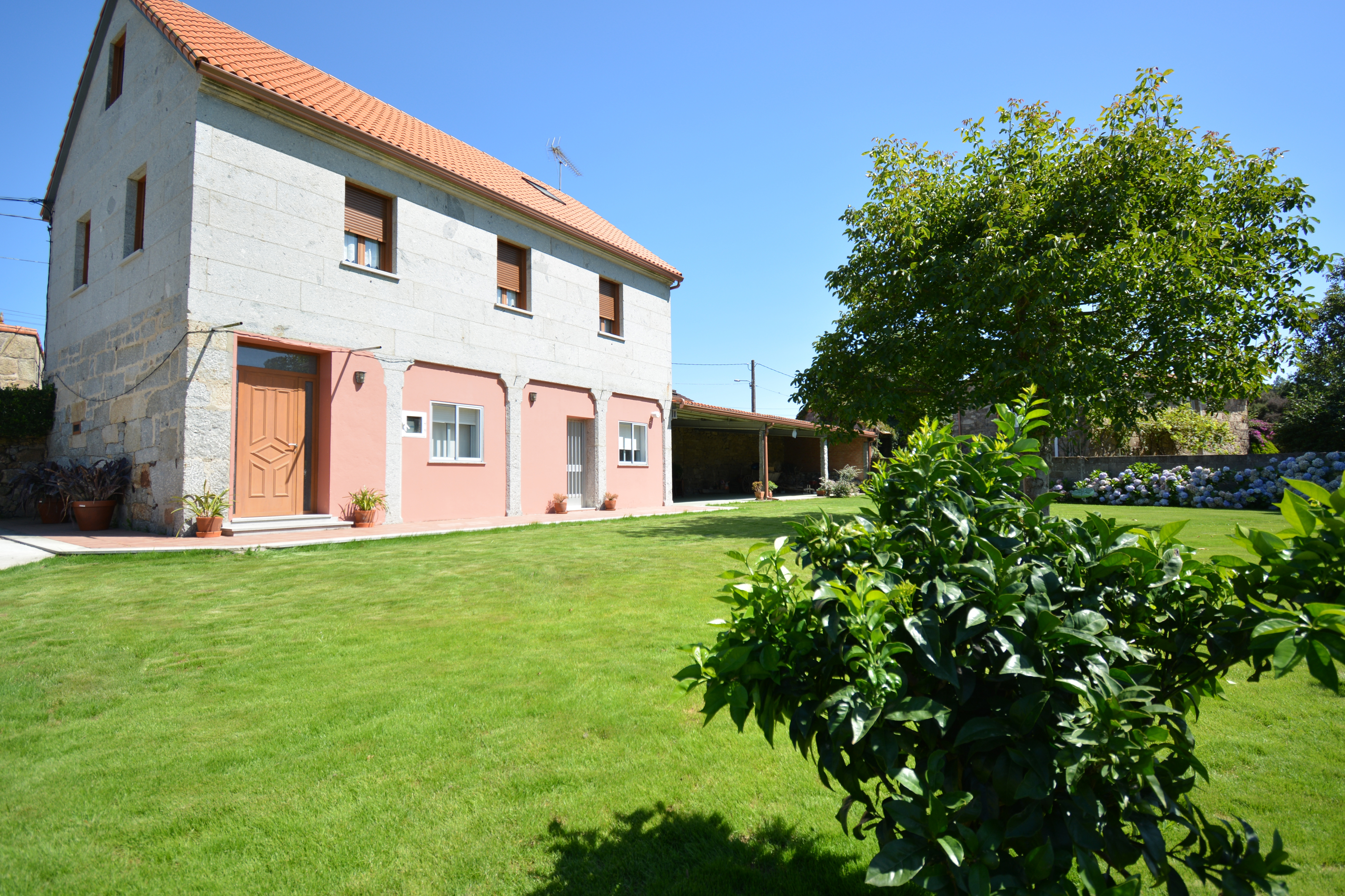 Casa con jardín en Cambados