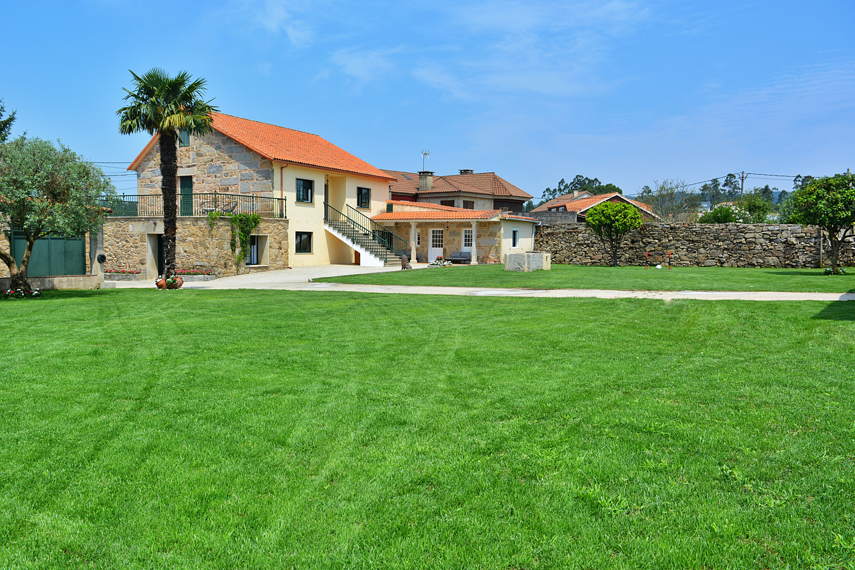 Casa con enorme jardín en Cambados