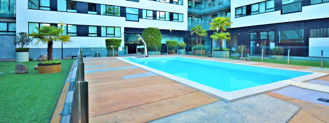 Impresionante apartamento con piscina en Santiago de Compostela