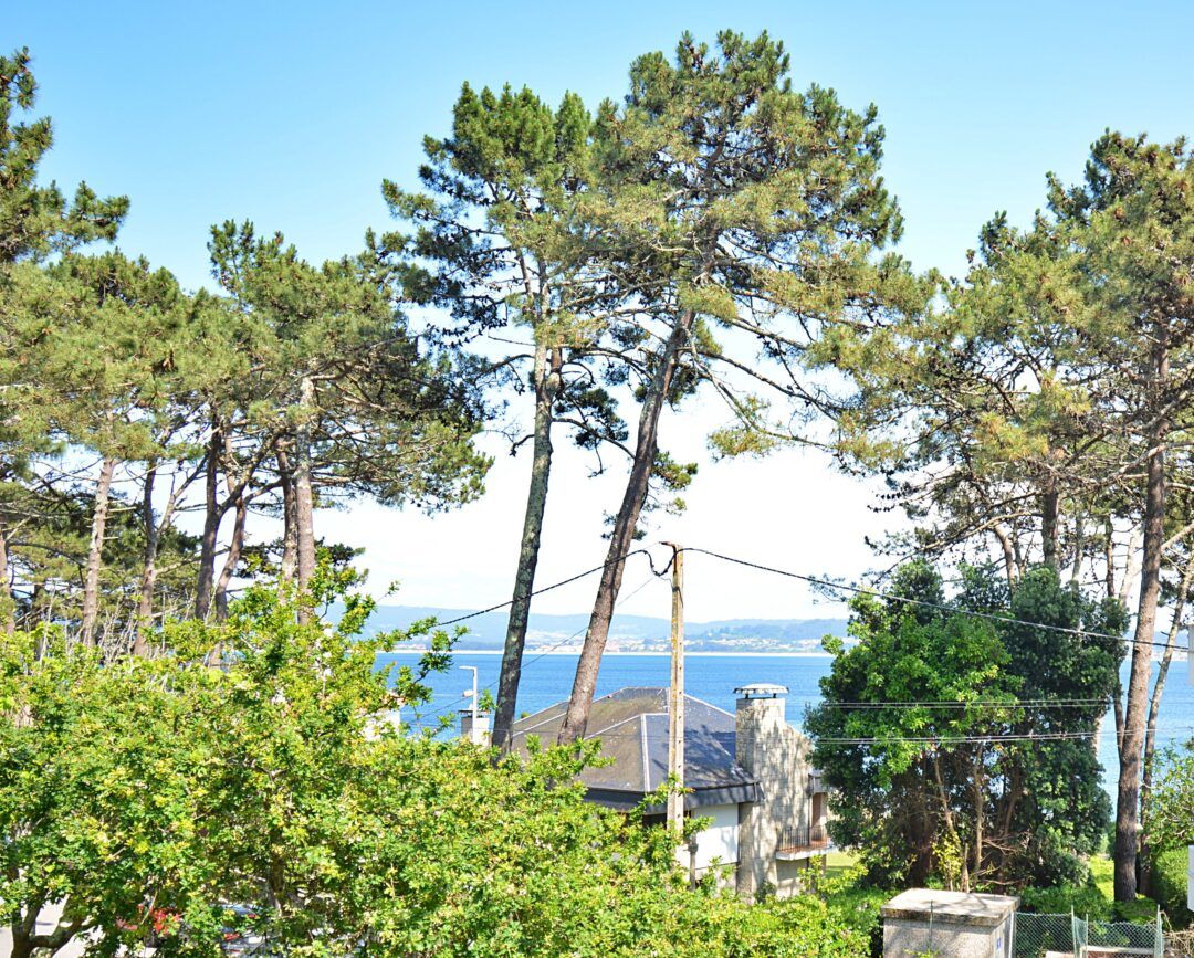 Apartamento con vistas frente al mar en O Grove